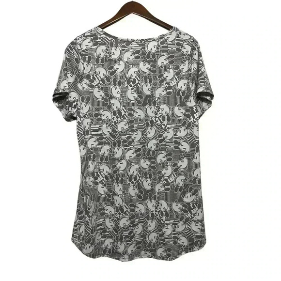 LuLaRoe Womens short sleeve graphic Mickey Mouse top, Size Large (L) - Picture 2 of 6